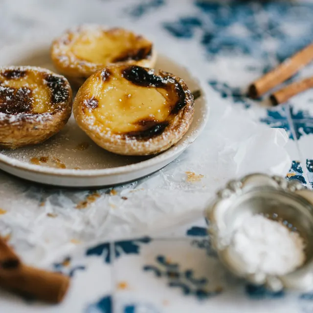 Portuguese pastel de nata